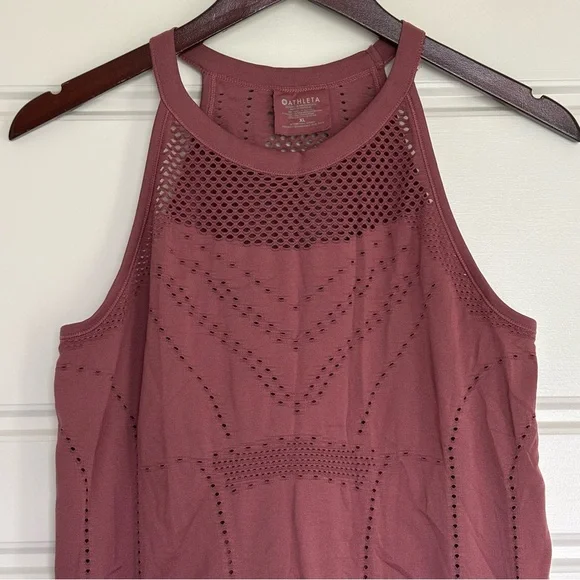 • [Athleta] Perforated Tank • - Picture 2 of 8
